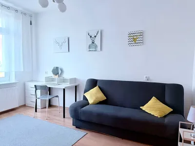 Jednoosobowy pokój we Wrzeszczu w dwupokojowym mieszkaniu