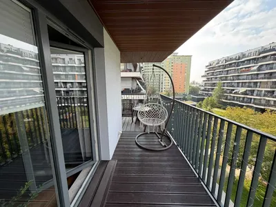 Przestronne 2 pokoje (50m2) z GIGANTYCZNYM balkonem (27m2)! Apartamenty Marina, ul. Krzyżówki, Kanał Żerański
