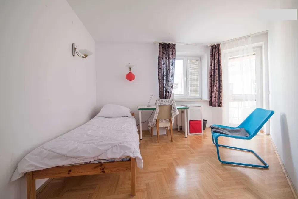 Duży 14m2 pokój Centrum Saska Kępa - szybki dojazd na UW, PW, SGH, SWPS, ASP i PJATK - 1/8