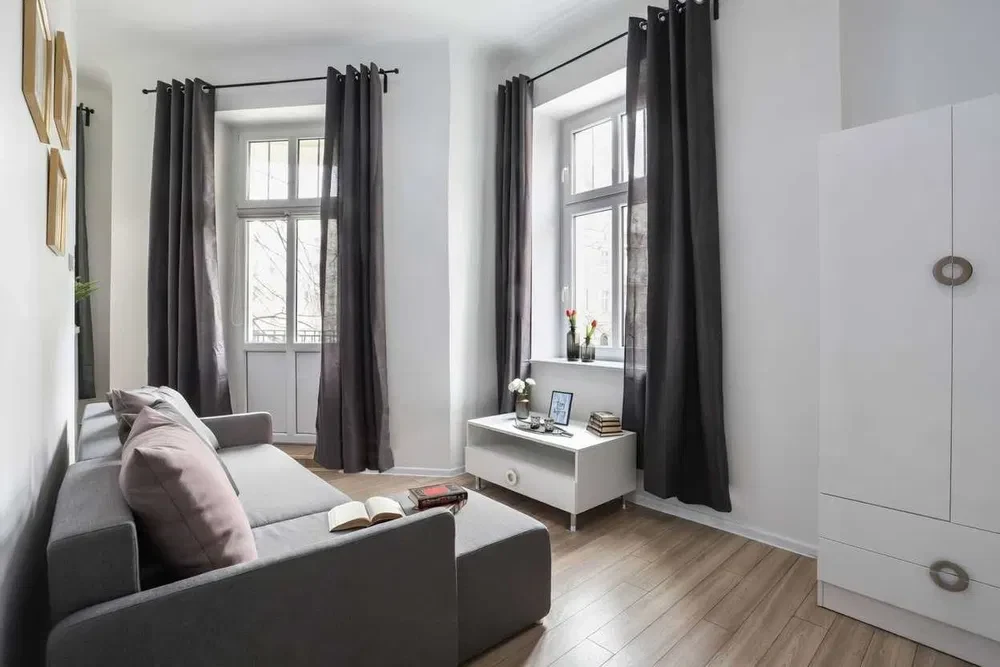 Kawalerka 26m2 w ścisłym centrum, niedaleko Starego Browaru - ul. Poplińskich - 1/8