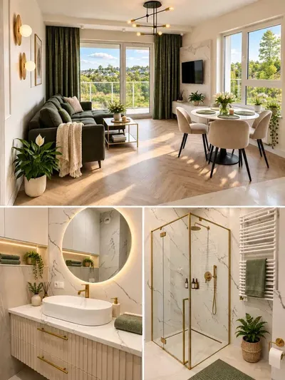 Wynajmę nowe 3-pokojowe, przestronne mieszkanie - Jasień, Gdańsk