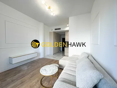 Nowoczesne kawalerka z balkonem w Hanza Tower - miniatura 4