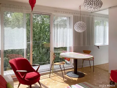 Słoneczne mieszkanie w bloku, 40 m2: dwa pokoje, kuchnia, łazienka z WC, balkon, Łódź, Makuszyńskiego - miniatura 2