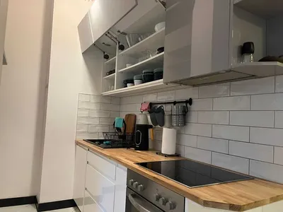Łazarz, 43 m2, 2 pokoje, duży salon, przestrzeń biurowa, łózko na antresoli - miniatura 4