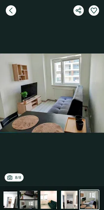 Mieszkanie kawalerka z osobną sypialnią - miniatura 2