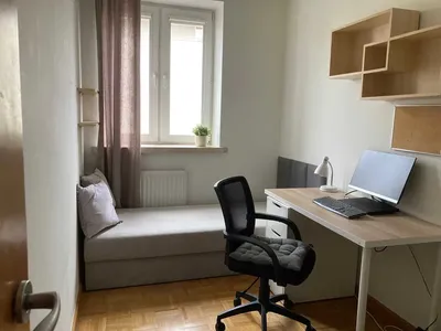 mieszkanie Mokotów 62m(3pokoje+balkon+parking),metro/tramwaj, tereny zielone. - miniatura 5