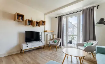 Przestronne mieszkanie 3 pokoje 88 m² – 2 balkony, umeblowane, Warszawa