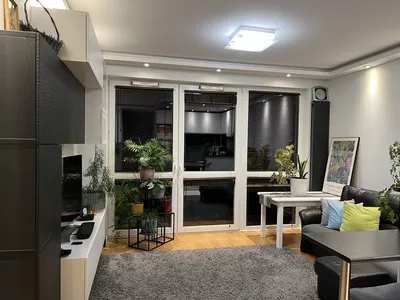 Mieszkanie 50m2 ul. Białołęcka. 1 piętro, winda, 3 pokoje, balkon 15m2, garaż podziemny, osiedle monitorowane. Mieszkanie do wynajęcia Białołęka. - miniatura 2