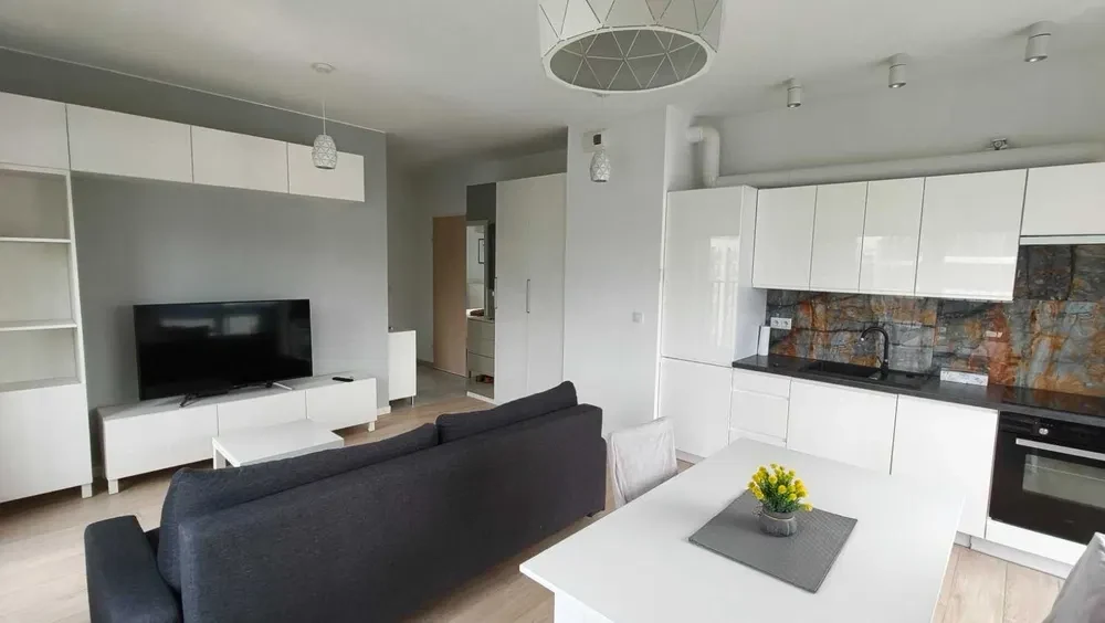 APARTMENT FOR RENT / WYNAJMĘ MIESZKANIE | 2 pokoje / 2 rooms | 50 m2 Mokotów | 2 balkony / 2 balconies | Przy Westfield Mokotów | Dobra lokalizacja - 1/8