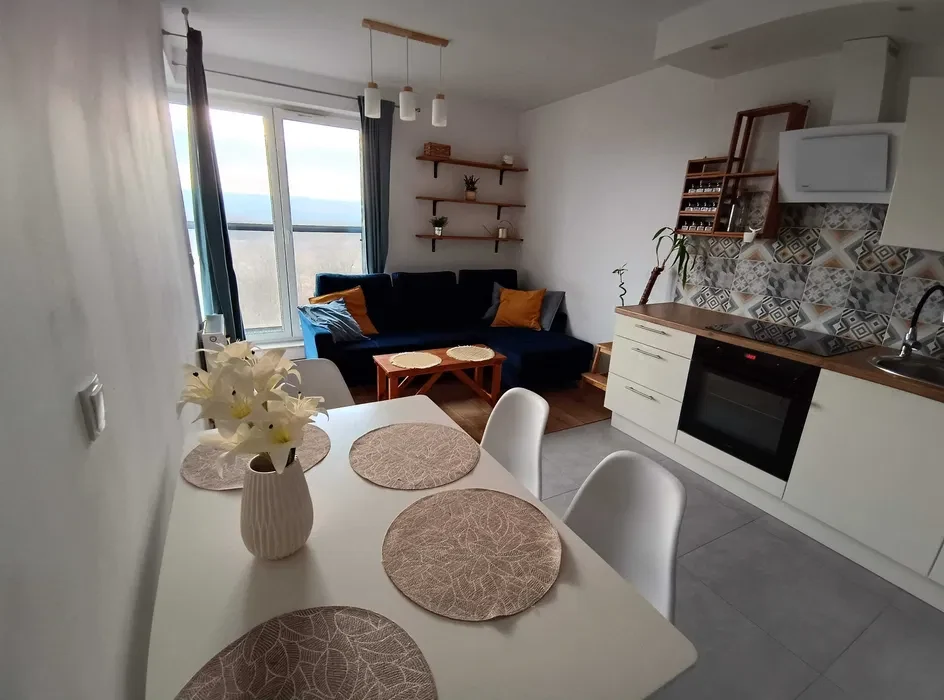 Nowoczesne 2-pokojowe 42m2 | Przestronne, jasne | Balkon + Garderoba | Kliny, ul. Małysiaka - 1/8