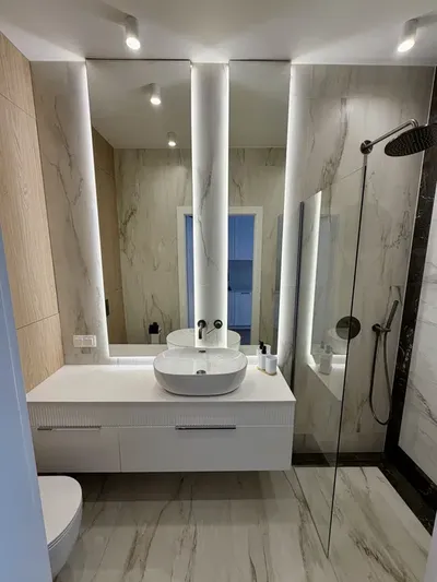 Nowe studio do wynajęcia Zabrska 15 centrum Katowic balkon garaż klima - miniatura 3