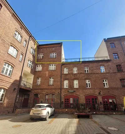 Dwupoziomowe mieszkanie/ Centrum Katowic/ Własny taras/ 74,80 m2 - miniatura 4