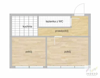 Ładne 2-pokojowe mieszkanie 34m2 w Katowicach Koszutce. - miniatura 4