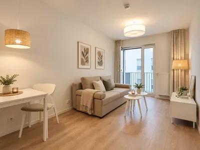 ZABŁOCIE ALL-INCLUSIVE! 2 pokoje | Balkon | Kino i Coworking w budynku | Pet-friendly - miniatura 2