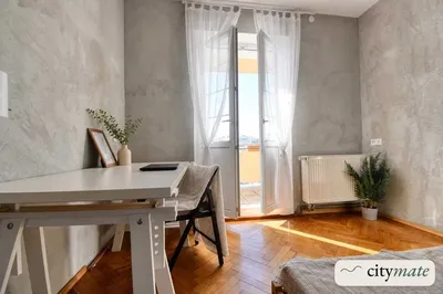 Przestronny pokój 1/2-osobowy z balkonem | 20m2 | blisko ronda Kaponiera | bez prowizji - miniatura 2