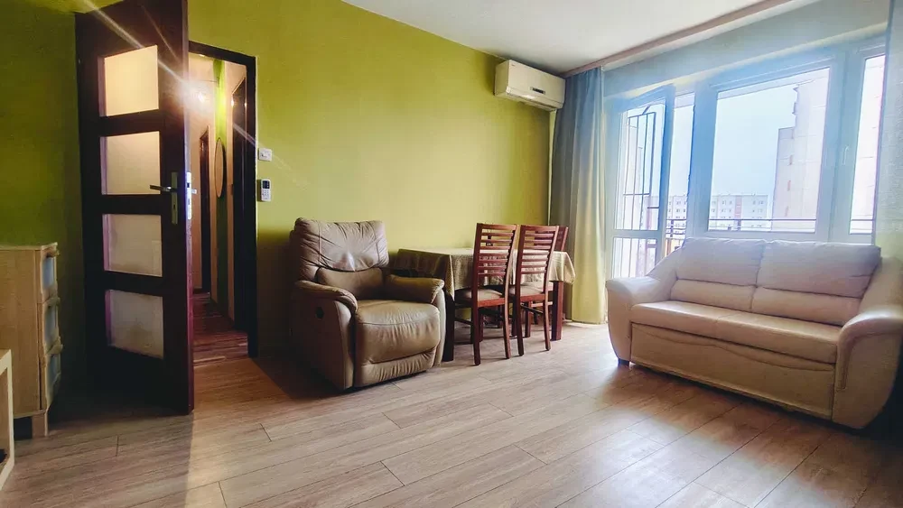 Gocław – 2 pokojowe 42 m², kuchnia + balkon + klimatyzacja - 1/8