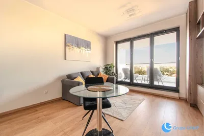 Wiślane Tarasy, Grzegórzki, kawalerka 28m2, balkon - miniatura 2