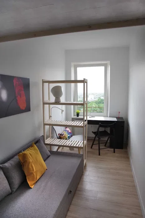 Pokoj z pieknym widokiem przy Bramie Portowej i Rektoracie PUM - 1/5