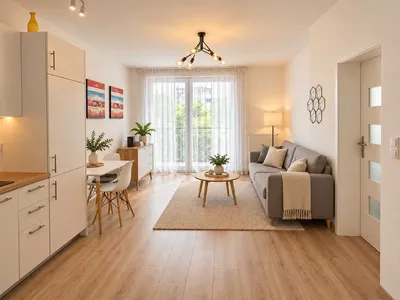 Bezpośrednio I nowoczesne 2 pok. I Cybernetyki 2B I duży balkon - miniatura 2