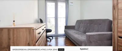 Trzypokojowe mieszkanie położone w nowoczesnym apartamentowcu przy ulicy Grzegórzeckiej w Krakowie - miniatura 3