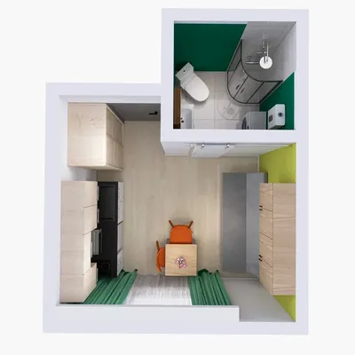 Komfortowa kawalerka blisko AMW, tylko 2,300zł miesięcznie