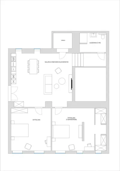 Wyjątkowy, luksusowy apartament 120 m² w sercu Lublina – Krakowskie Przedmieście 51 - miniatura 4
