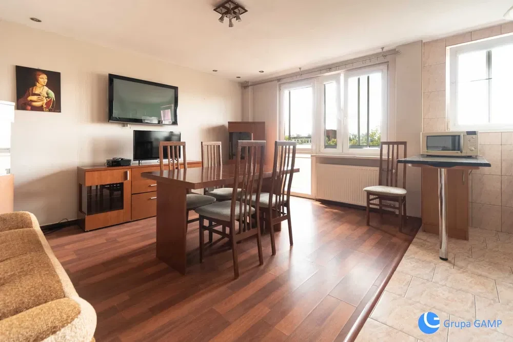 3-pok, 53 m2, ul. Wybickiego, Krowodrza, balkon - 1/8