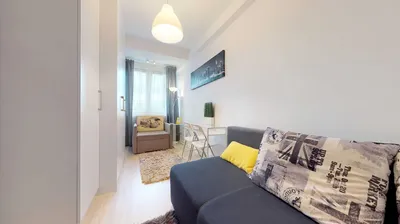 DUŻY pokój 2-osobowy dla pary lub 1 osoby – 400 m od Galerii Westfield Mokotów