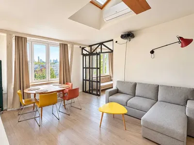 Wyjątkowe 52 m² przy Łazienkach | loft | klimatyzacja | ostatnie piętro