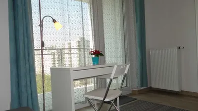 Pokój 1-osobowy Z BALKONEM, ładny widok, metro Natolin - miniatura 2