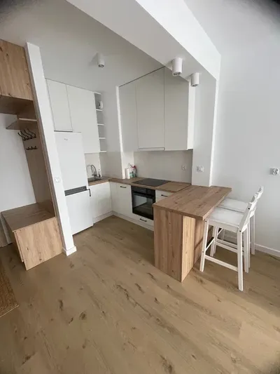 Wynajmę 2 pokojowe mieszkanie z aneksem kuchennym i dużym balkonem w Białymstoku ul. Sienkiewicza 55 b ścisłe centrum. - miniatura 3