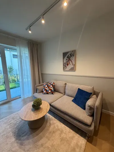 Nowy apartament z ogródkiem do wynajęcia 41m2 centrum Łodzi - miniatura 5