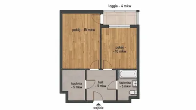 40 mkw, Słodowiec City, Metro Słodowiec, 2 osobne pokoje i niezależna kuchnia - miniatura 2