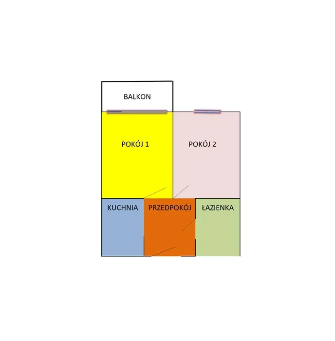 Nowy apartament: 2 pokoje osobne, 5 min szybki tramwaj do metra i Centrum, also English, bezpośrednio, Winnica - 1/8