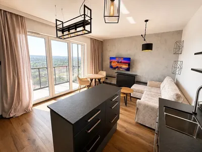 Mieszkanie 58m² 2pokoje plus salon z aneksem,13pietro - miniatura 2