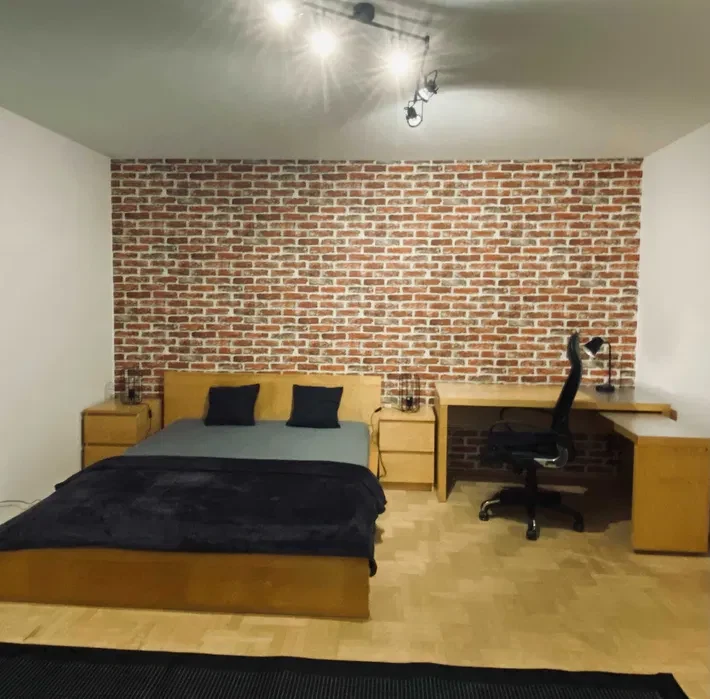 Duży pokój jedno lub dwuosobowy z balkonem Kraków ul. Lea - 1/8