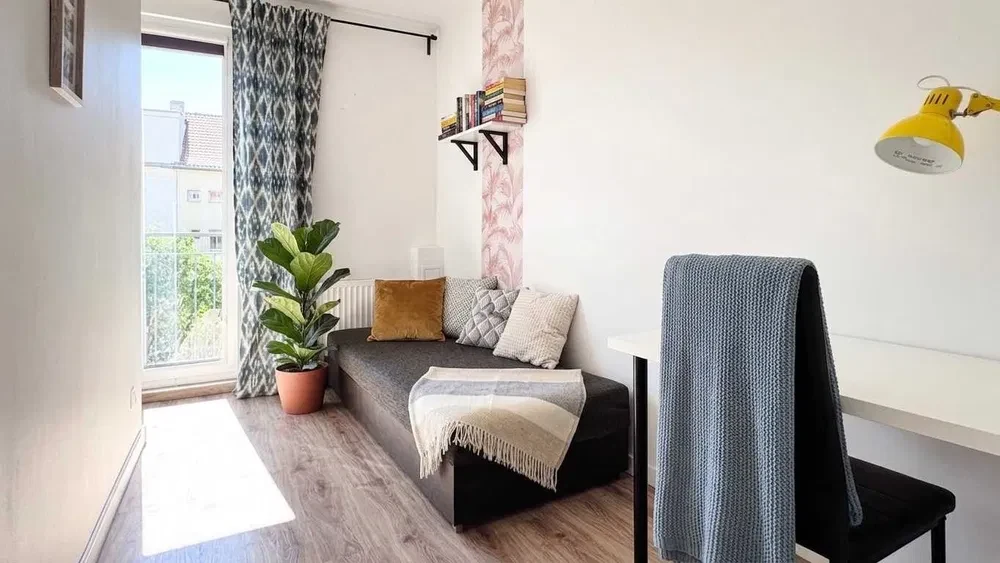 PROMOCJA - ! Pierwszy miesiąc za 2 zł ! Pokój jednoosobowy - Kartuska 77a - Gdańsk Siedlce - mieszkanie 4-pokojowe - 1/7
