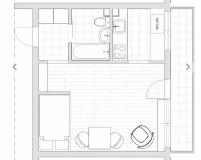 Przytulna kawalerka w sercu Łodzi – ul. Jaracza 55A | Balkon | Winda Wolne od zaraz! - miniatura 5