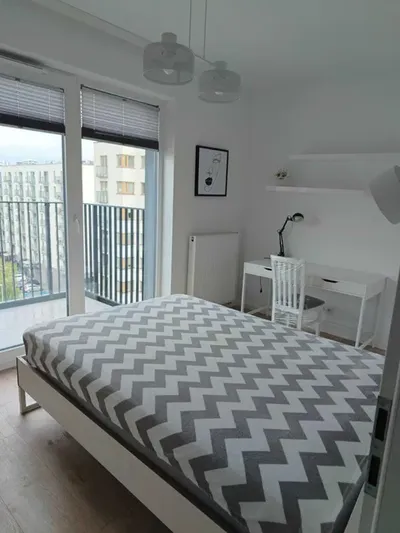 APARTMENT FOR RENT / WYNAJMĘ MIESZKANIE | 2 pokoje / 2 rooms | 50 m2 Mokotów | 2 balkony / 2 balconies | Przy Westfield Mokotów | Dobra lokalizacja - miniatura 5