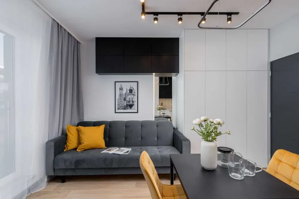 Nowoczesna kawalerka 20 m² blisko Centrum Handlowego Bonarka – ul. Walerego Sławka 15, Kraków - 1/7
