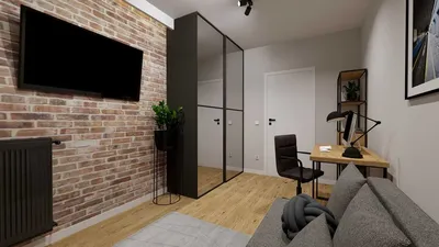 OD ZARAZ - Pokój z balkonem LOFT TV Klimatyzacja Parking Biedronka SKM Galeria Mokotów - miniatura 2