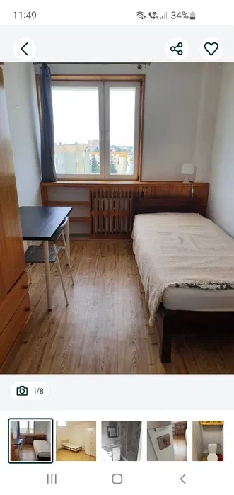 Przytulny pokój w Fordonie (po remoncie, winda od poziomu 0) – piękny widok z okna! - 1/4