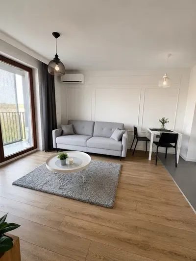 mieszkanie 39m² – Świerczewo, ul. Marcina Kasprzaka | balkon | klimatyzacja | garaż podziemny