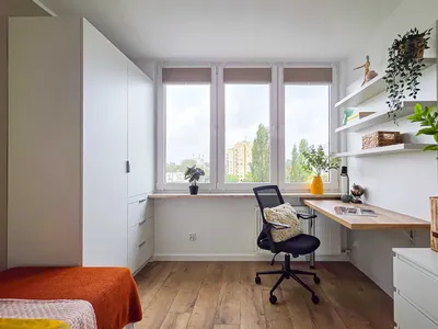 Nowoczesny pokój jednoosobowy | Aleja Stanów Zjednoczonych 26 | WYSOKI STANDARD - miniatura 2
