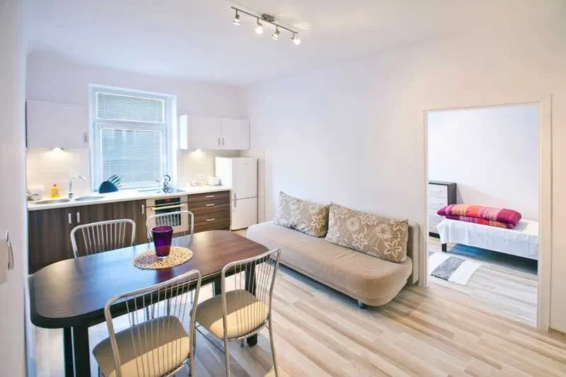 Atrakcyjne i komfortowe mieszkanie położone w centrum Łodzi. 2 pokoje 41m2 - 1/7