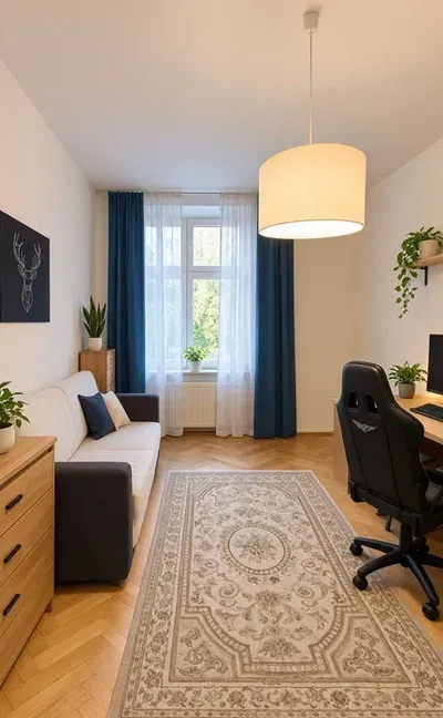 Mieszkanie 70 metrów na Kazimierzu - 3 samodzielne pokoje - miniatura 3