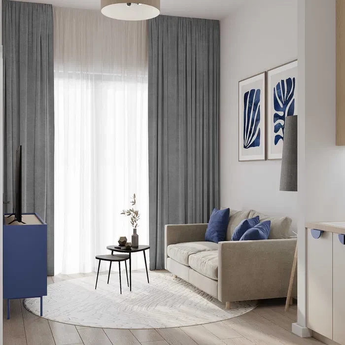 DO WYNAJĘCIA nowoczesny dwupokojowy apartament w Miasteczku Wilanów - 1/8