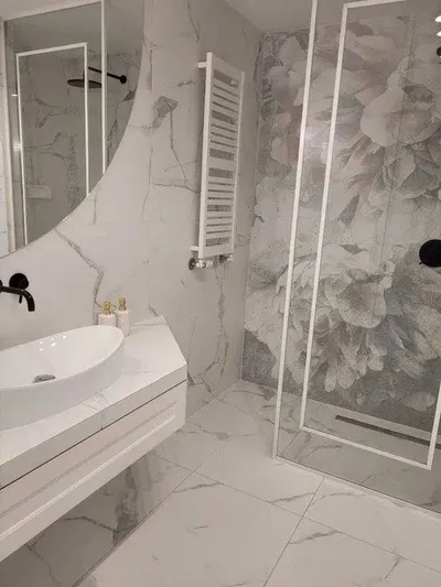 Sokolska Tower ekskluzywny apartament 72m 2 miejsca postojowe klimatyzacja taras nowoczesny projekt wnętrz - miniatura 5