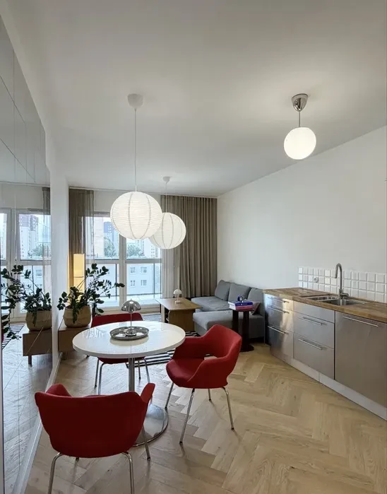 Nowy Apartament 3 pokoje 55m2 Praga Południe Jana Nowaka Jeziorańskiego Warszawa Garaż Pełne Wyposażenie - 1/8