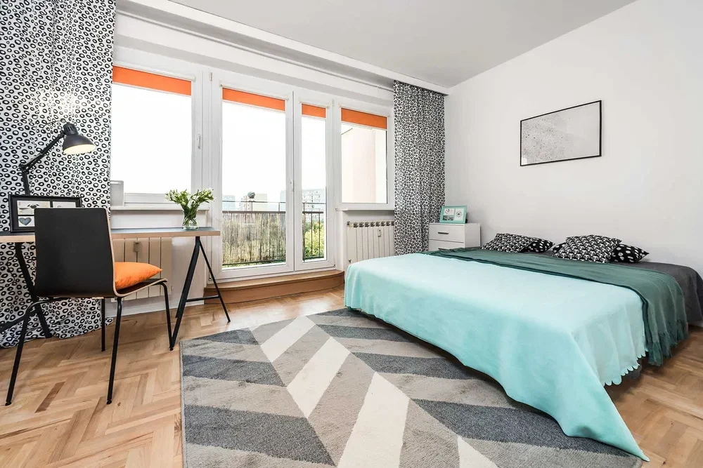 Duży Pokój z Ogromnym Prywatnym Balkonem | Gdańsk Zaspa - 1/8